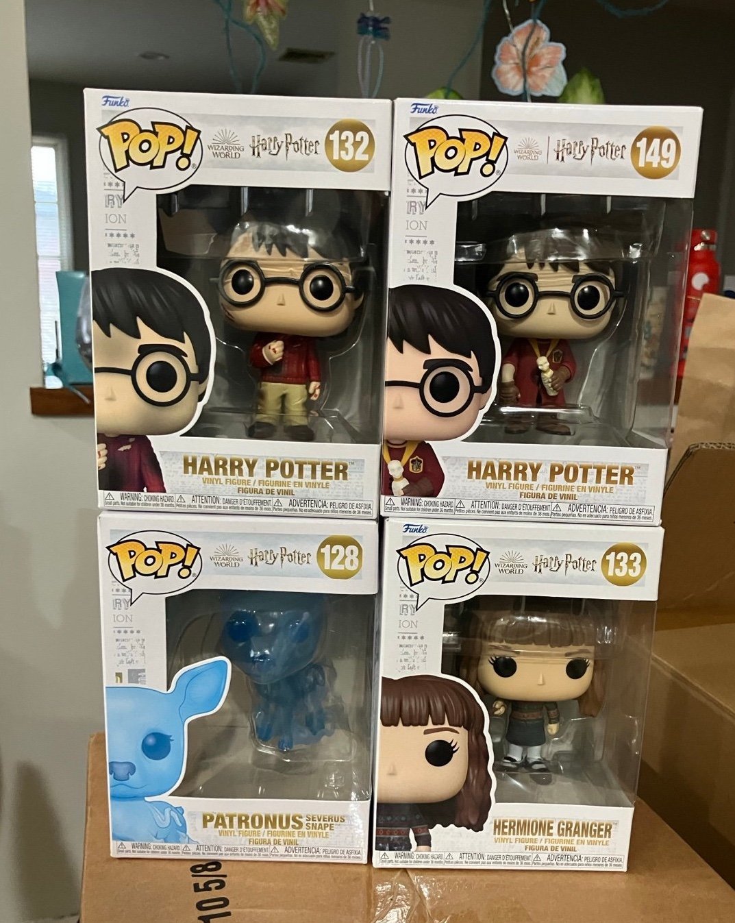Harry Potter Funko Pops Set Of 4 Excellent Condition