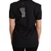 DOLCE & GABBANA BLACK COTTON CREWNECK TEE WITH UNIQUE WOMEN'S PRINT