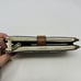 Michael Kors Jet Set Travel Double Zip Wristlet Signature PVC Vanilla/Dark Acorn