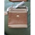 Aurielle Handbag Women Medium Two Tone Brown Leather Purse Shoulder Bag a202