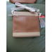 Aurielle Handbag Women Medium Two Tone Brown Leather Purse Shoulder Bag a202