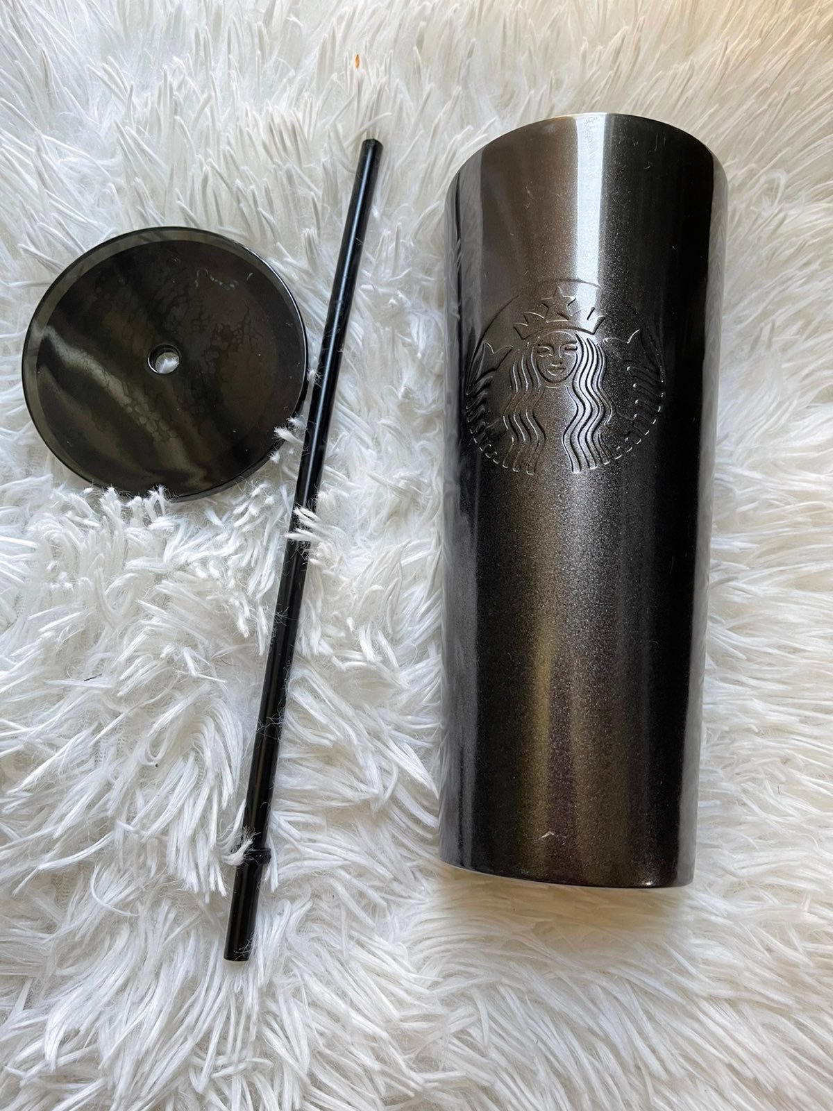 Starbucks tumbler black