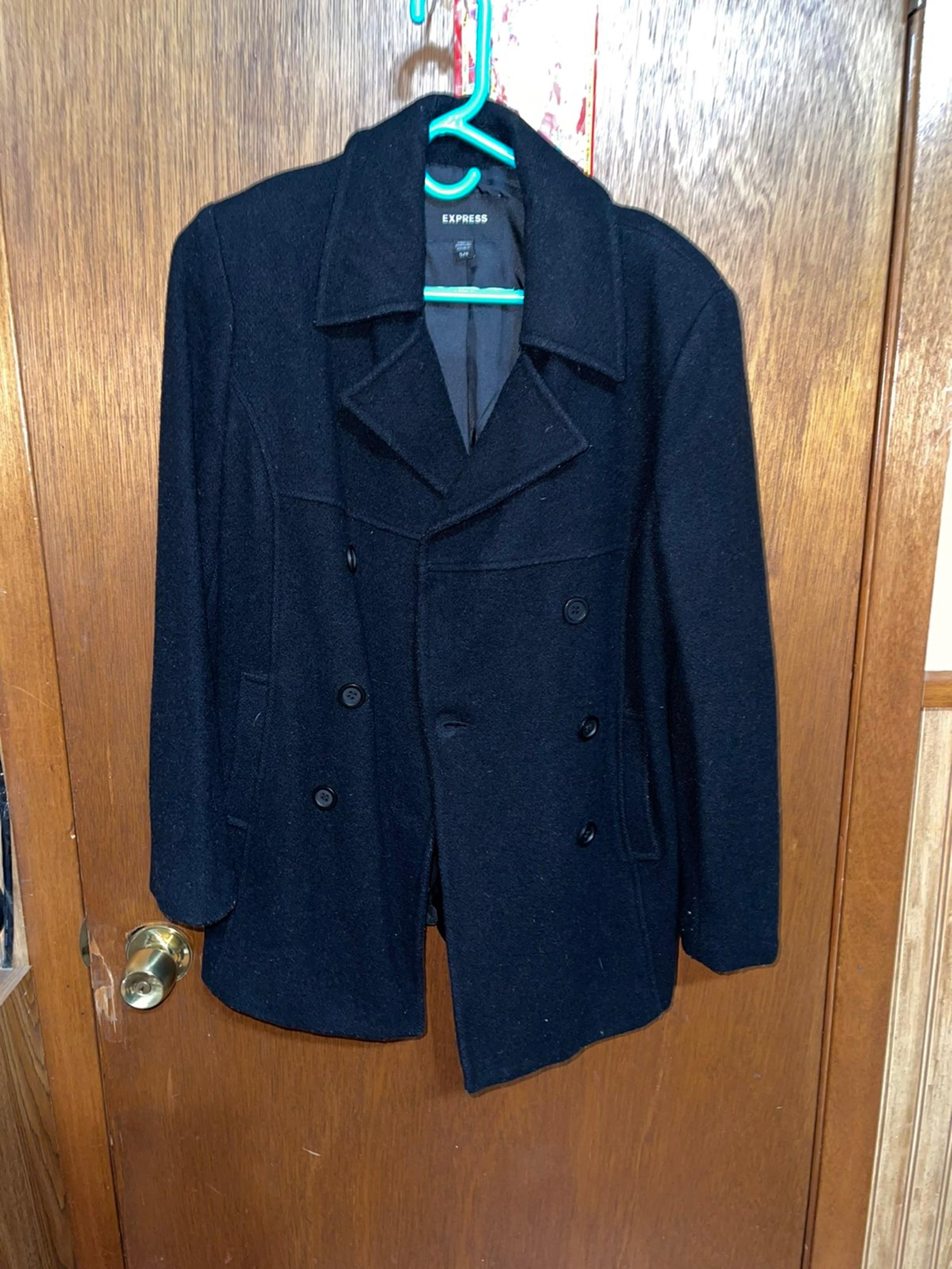Womens express peacoat