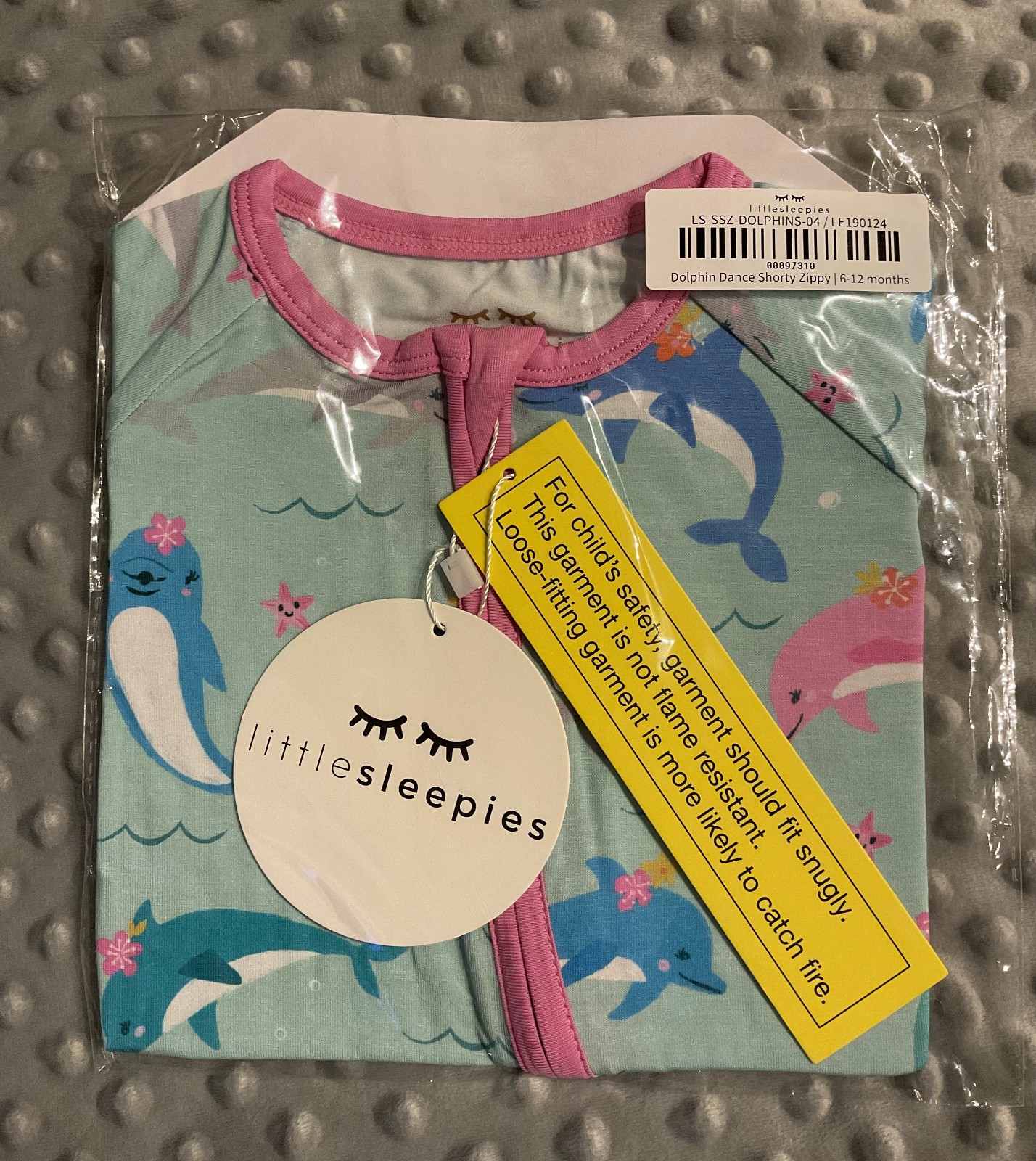 Little Sleepies Dolphin Dance Shorty | 6-12