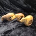 African hand crarved napkin holders.