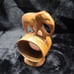 African hand crarved napkin holders.