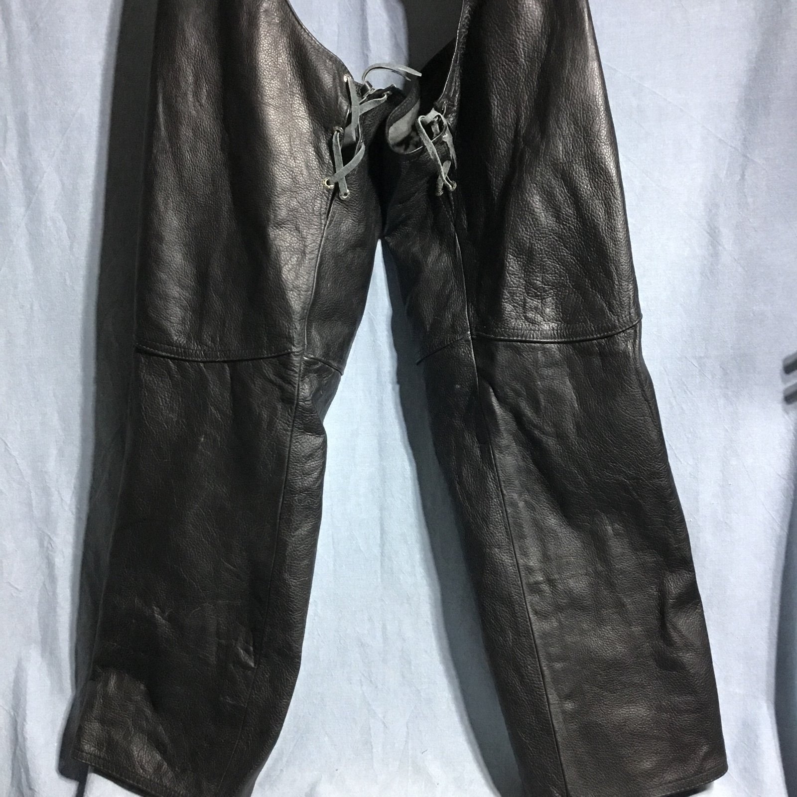 Leather Motorcycles Biker Chaps