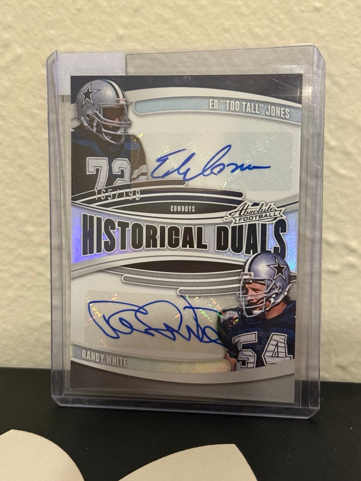 Randy White/Ed Too Tall Jones dual auto