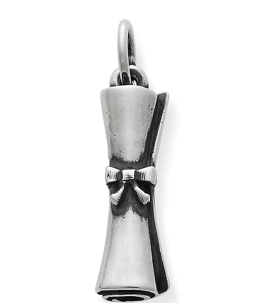 James Avery Graduation Diploma Sterling Silver Charm