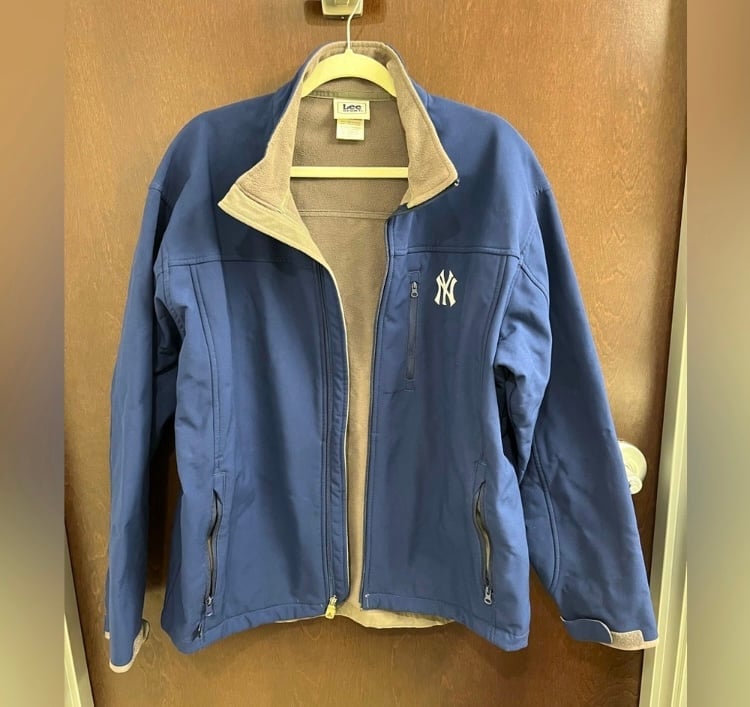 LEE SPORTS NY Yankees Vintage Full Zip Jacket XL MLB