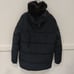 NWT PUREMSX Men's Faux Fur Hooded Winter Parka Snow Ski Black Size S 180 O198