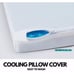 Coldest Ultra Slim Firm Pillow - Gel Memory Foam Pillow for Stomach