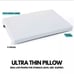 Coldest Ultra Slim Firm Pillow - Gel Memory Foam Pillow for Stomach