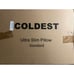 Coldest Ultra Slim Firm Pillow - Gel Memory Foam Pillow for Stomach