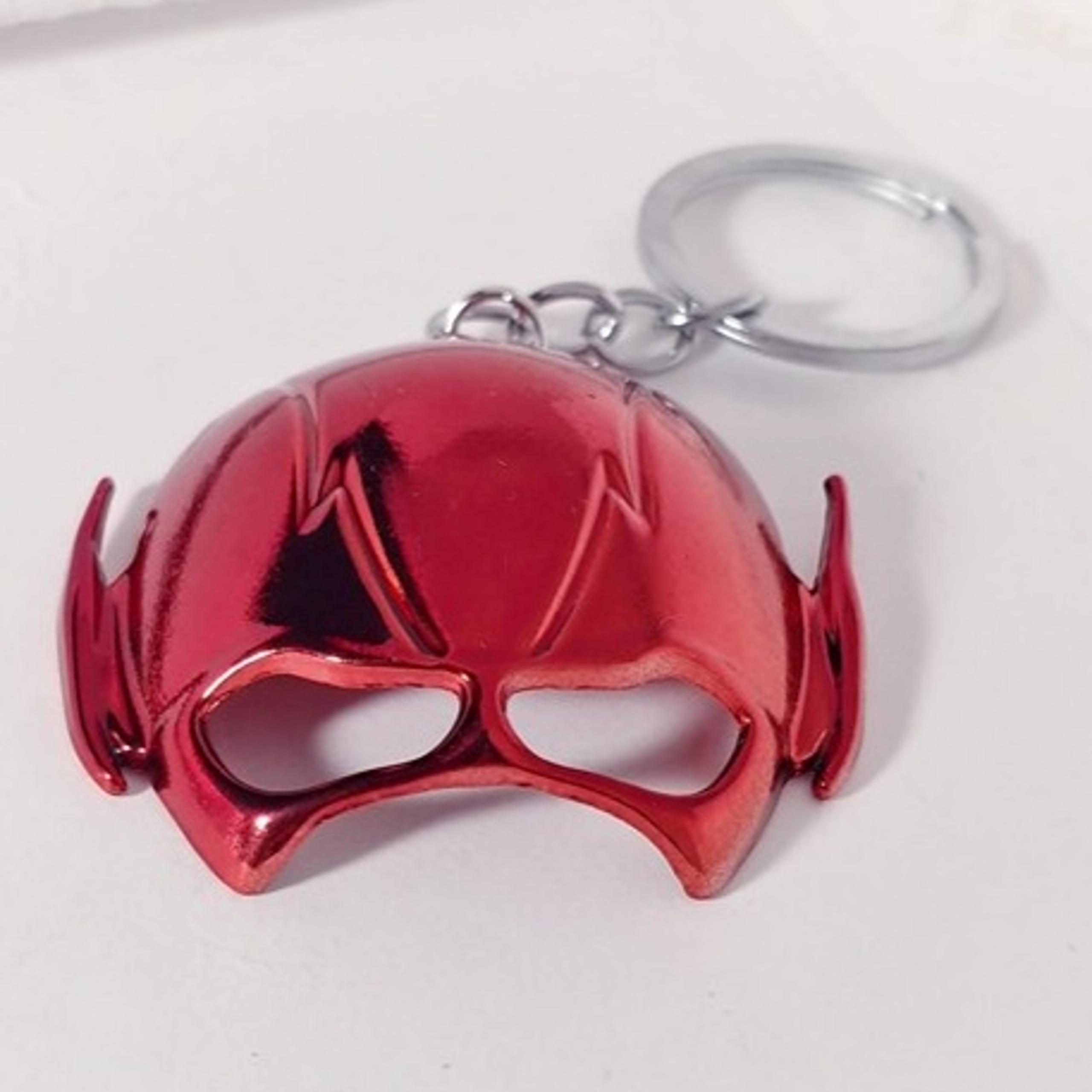 DC Comics The Flash Keychain Flash Mask Metal Keyring Cosplay New SHIPS FREE