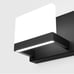 Tipace LED Modern Matte Black Bathroom Vanity