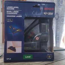 Bosch laser level square