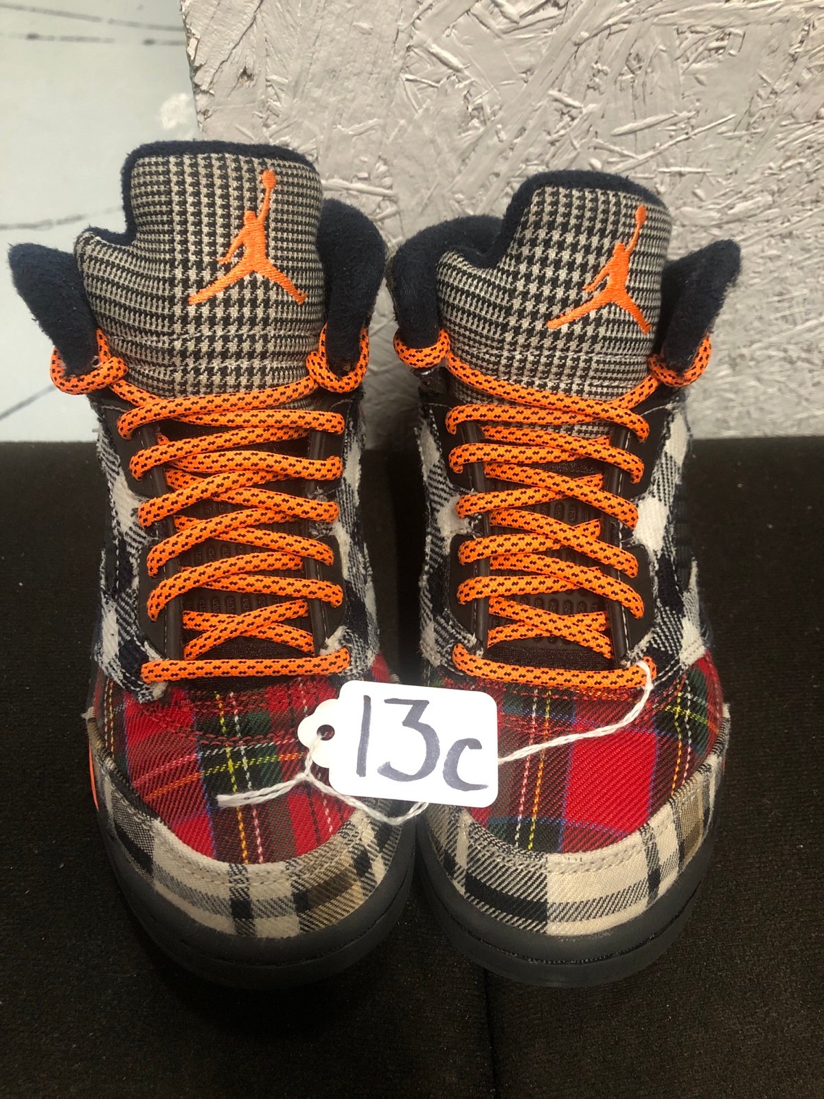 Nike Air Jordan 5 Retro color shoes for the boys size 13C