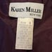 Karen Miller Vintage Jacket Long Dress Beaded Sequins Plum Purple Women’s Size 8