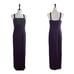 Karen Miller Vintage Jacket Long Dress Beaded Sequins Plum Purple Women’s Size 8