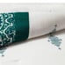 Opal House Teal borders comforter