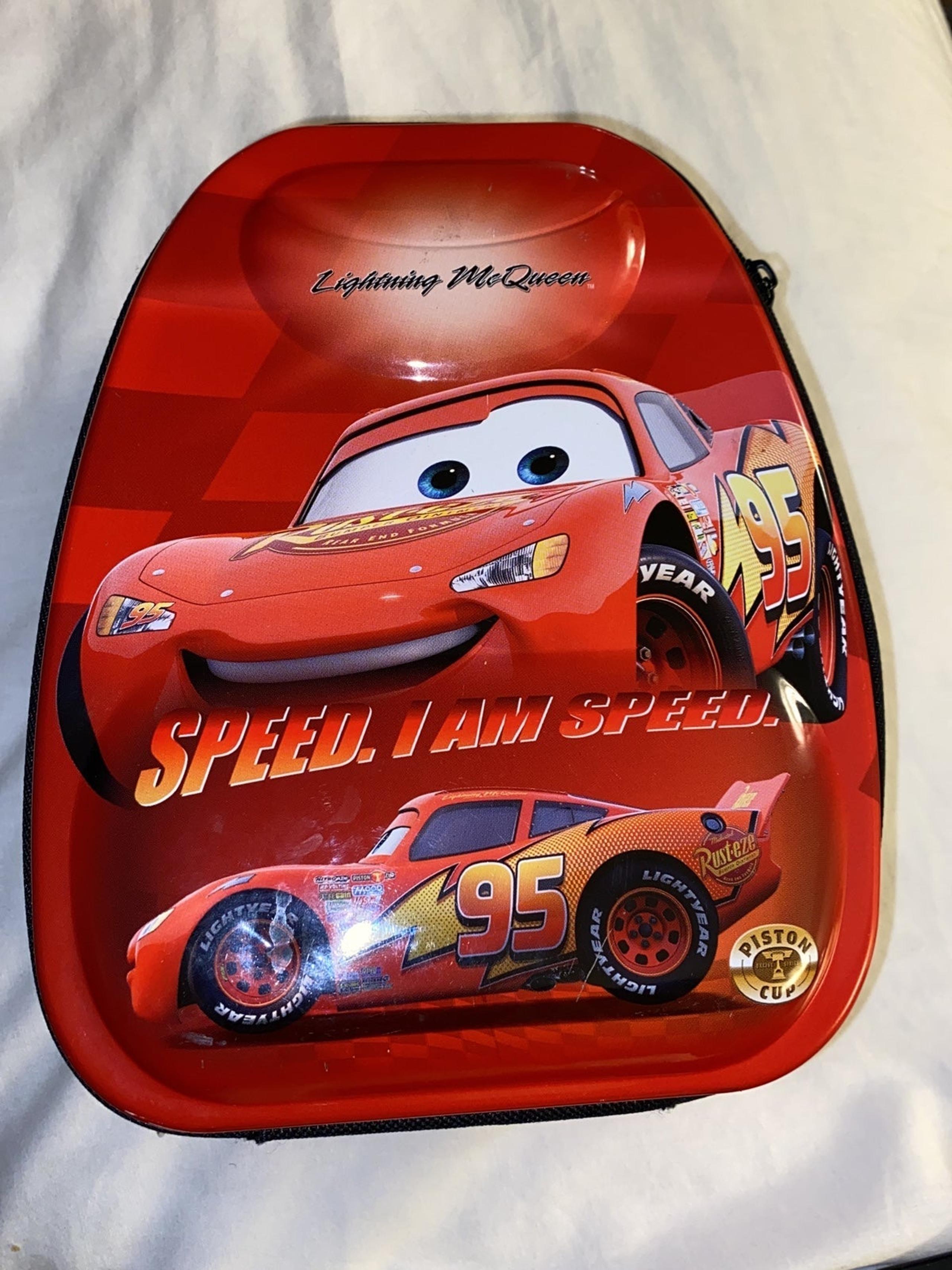 School snack storage Lightning McQueen Disney Pixar NEW