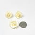 Vintage Belgium 835 Silver Vermeil Celluloid Brooch & Earrings Demi Parure