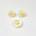 Vintage Belgium 835 Silver Vermeil Celluloid Brooch & Earrings Demi Parure