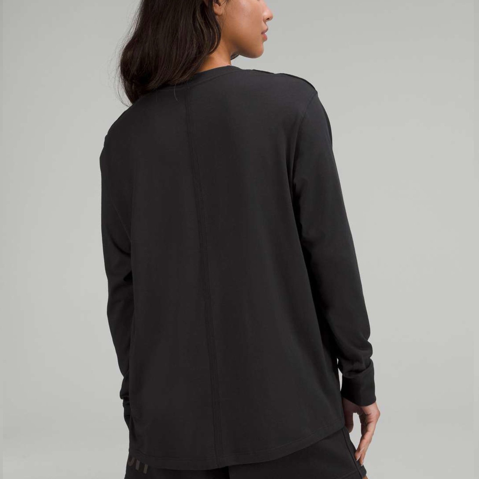 Lululemon All Yours Long Sleeve Sz 10 In Black