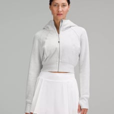 Lululemon Scuba Full-Zip Cropped Hoodie