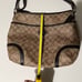 Coach Signature Coated Canvas Purse Convertible Strap Hobo Bag Crossbody J1281