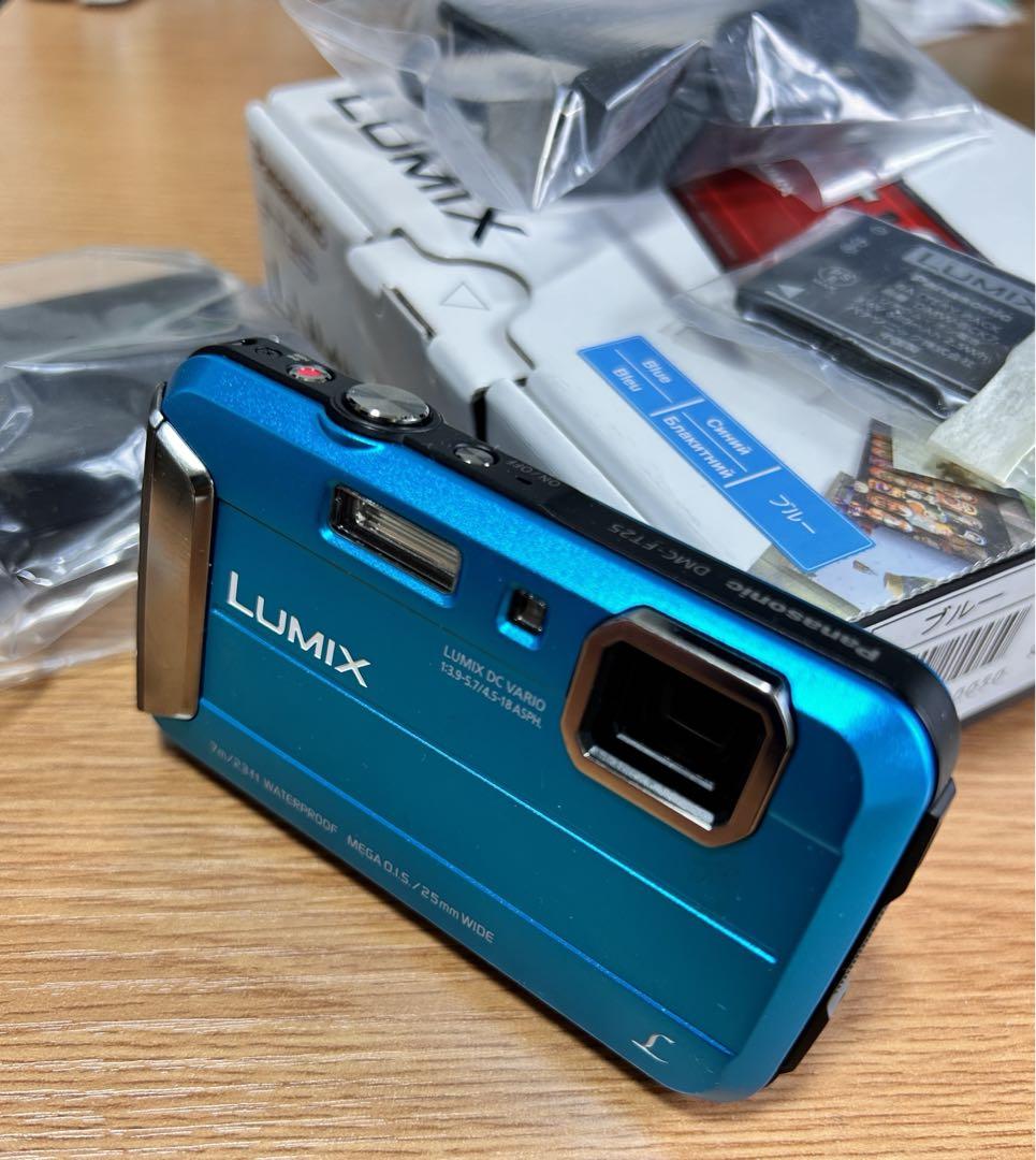 Panasonic LUMIX DMC-FT25 青　ブルー 概要 デジタルカメラ DMC-FT25 | LUMIX（ルミックス） ミラー