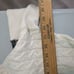 Karen Millen Mixed Knit Turtleneck Sweater Wool Cream Gray Side Split small