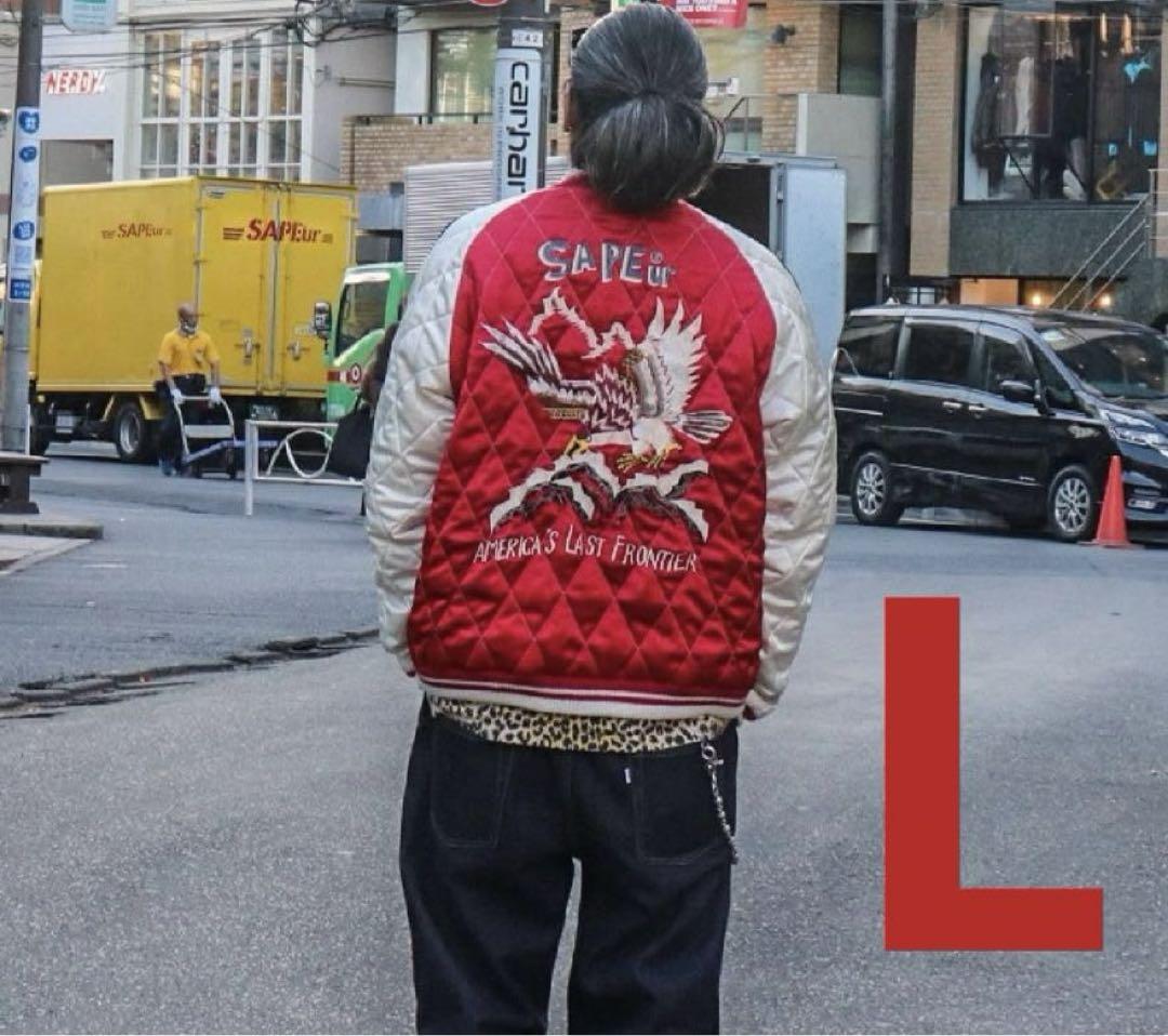 SAPEur REVERSIBLE SOUVENIR JKT Sukajan (Japanese Souvenir Jacket)