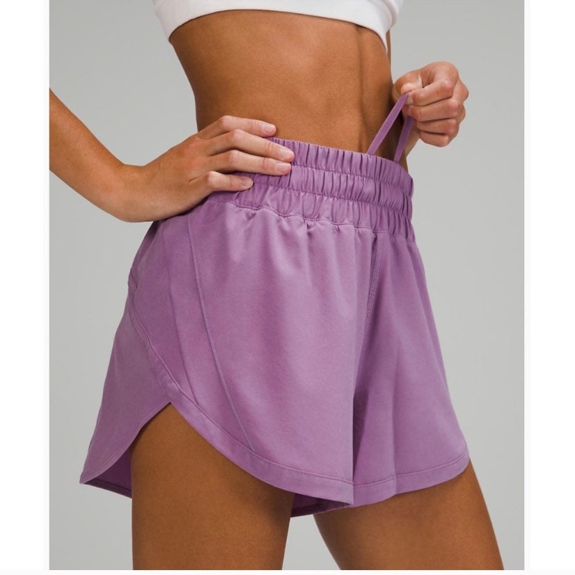 NWT lululemon track that 3 shorts