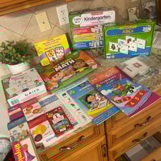 Early learning bundle: flash cards, puzzles, etc