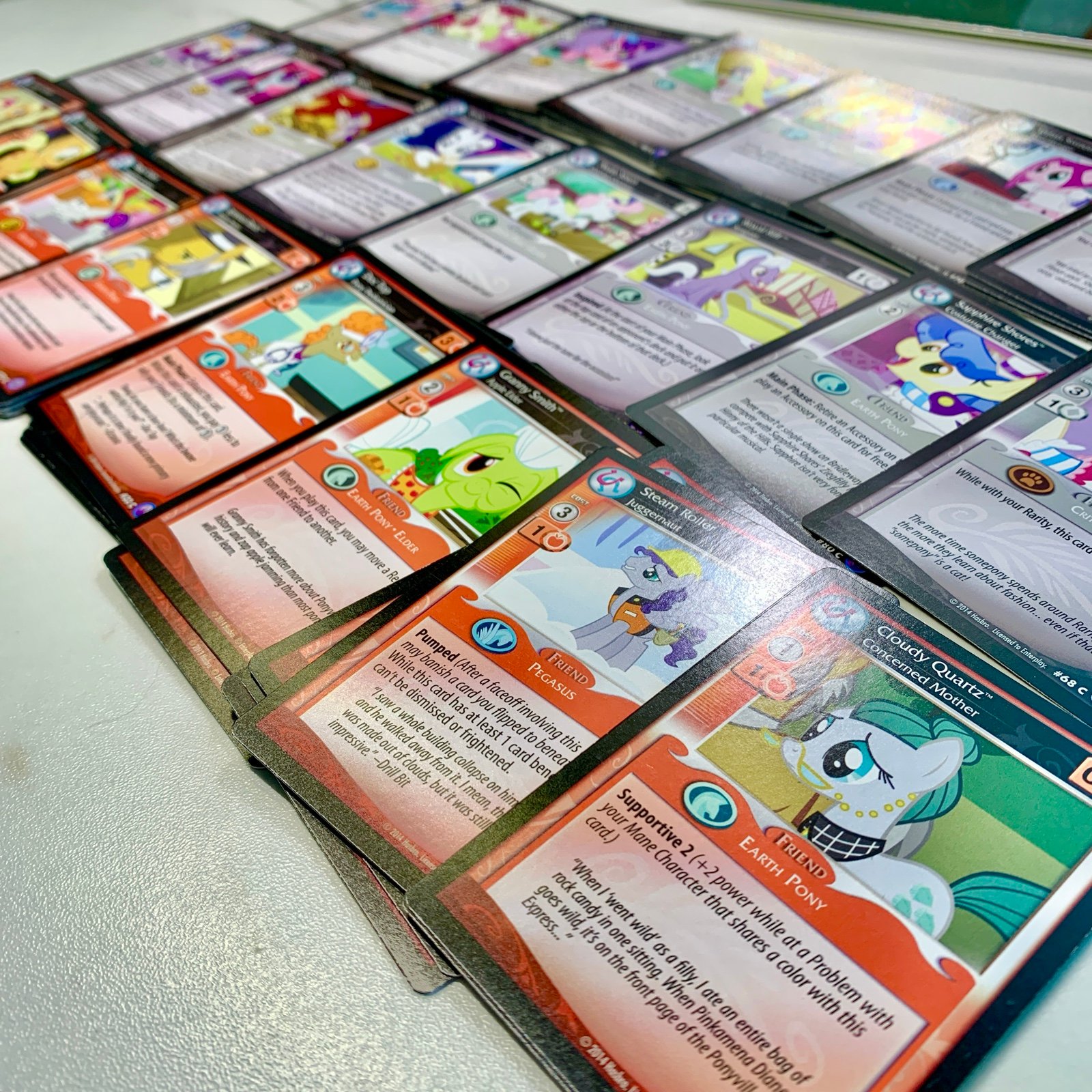 My little pony HUGE CCG lot - my little pony collectable card game
