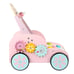 , baby wooden stroller, children push and pull learning to walk,