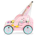 , baby wooden stroller, children push and pull learning to walk,