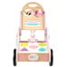 , baby wooden stroller, children push and pull learning to walk,