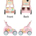 , baby wooden stroller, children push and pull learning to walk,