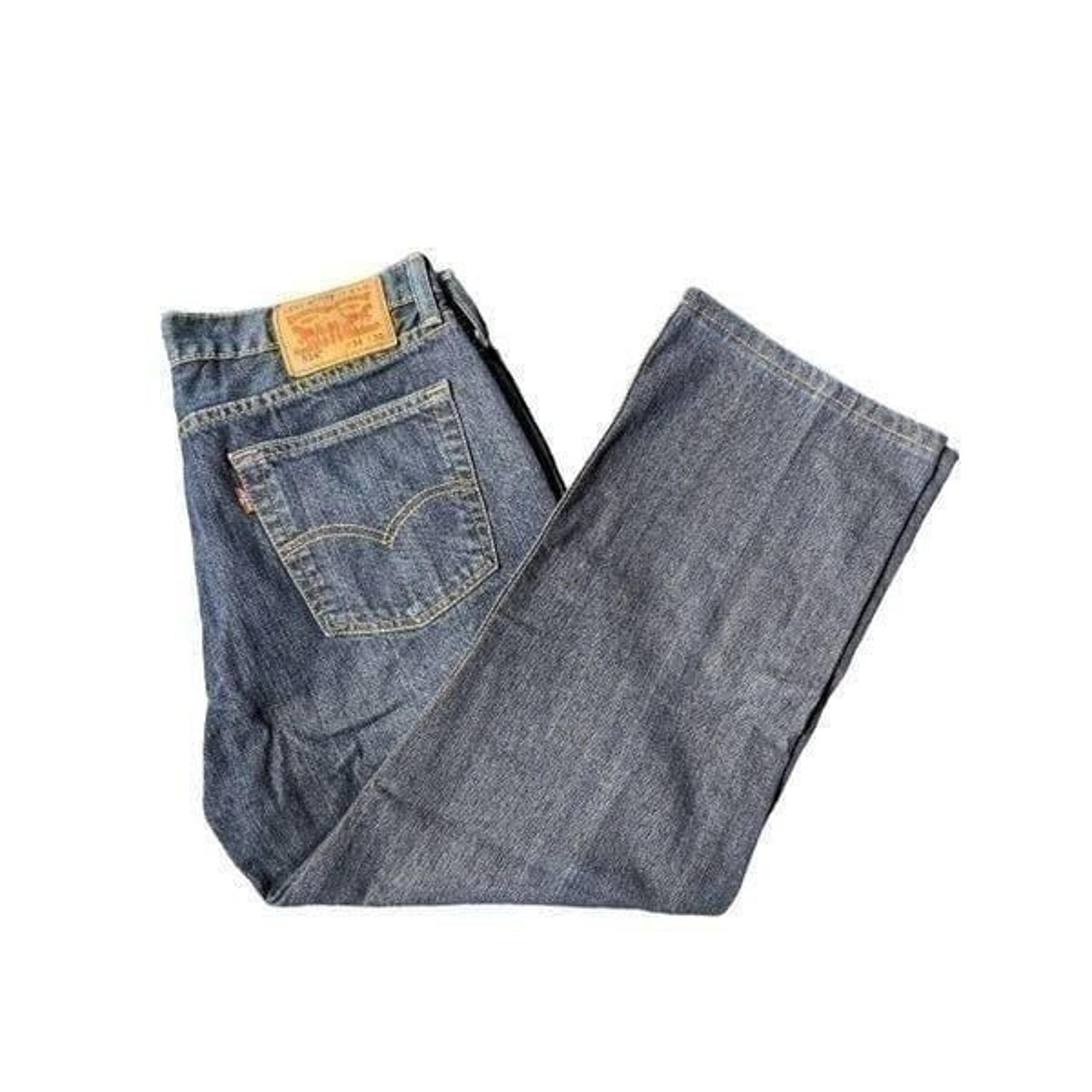 Levi Strauss And Co. 514 Men Blue Jean Size W34 L30