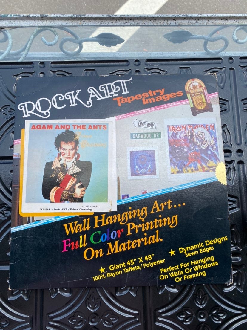 Rock Art Tapestry Images Adam Ant