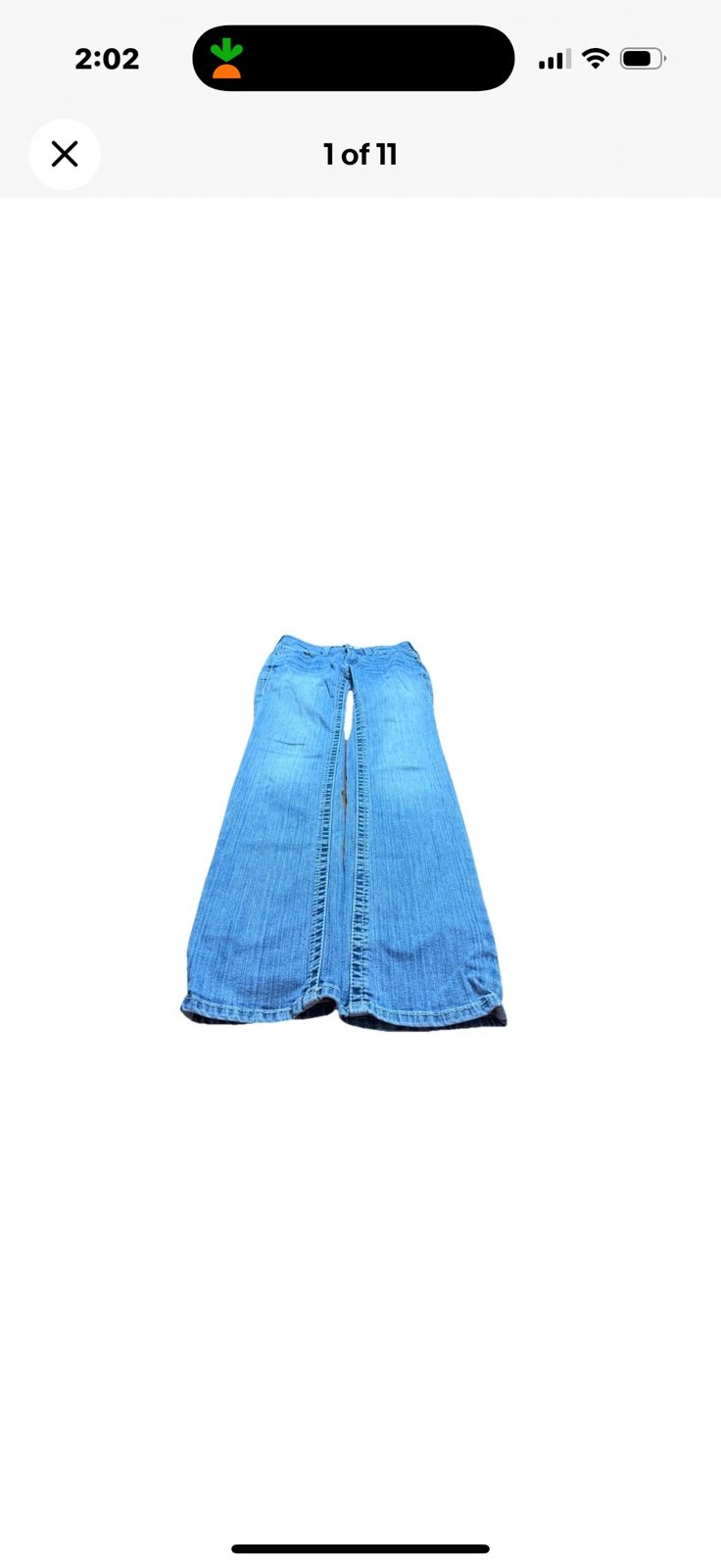 Ariat Women’s Light Wash Mid Rise Straight Jeans! Size 26R 30x32