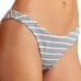 NWT New L*Space Pique Vista Dream Striped Cabana Bitsy Bikini Swim Bottom L Sun