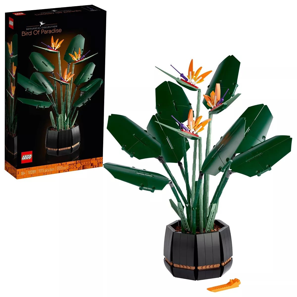 LEGO Flower Bundle - Birds of Paradise Orchid Wild Flowers