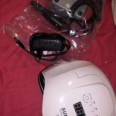 Super Manicure Set for Nail Kit with led