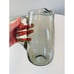Vintage Smoked Gray Glass Small Cocktail Pitcher, Mid Century Modern Pitcher