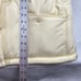 New Heyson Puffer Vest Womens Larg Ruffle Sleeve Winter quilted Padded Gilet