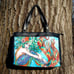 Large Shoulder Purse Fantasy Rainbow Pin Up | Mermaid